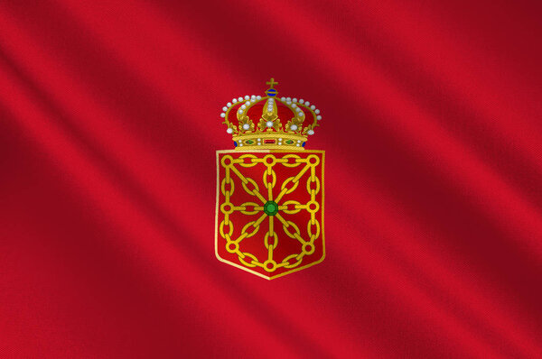Flag of Navarre in Spain