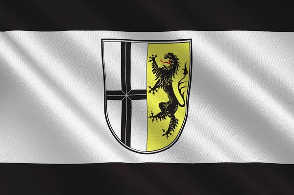 Прапор Neuss в північному Рейні-Вестфалії, Німеччина — стокове фото