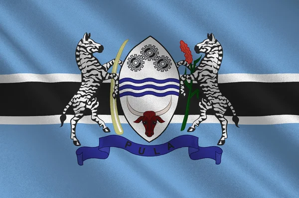 Bandera de Botswana — Foto de Stock