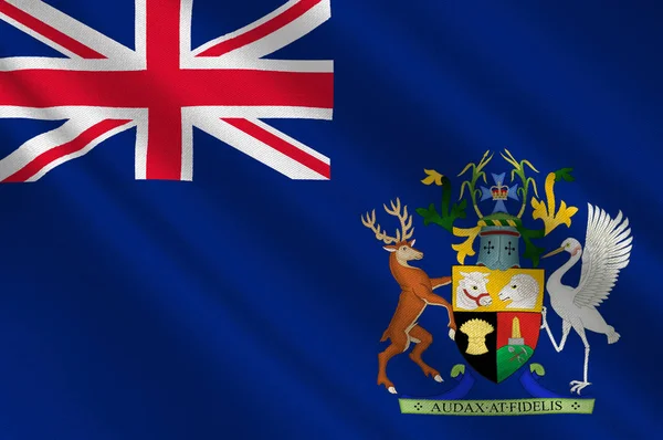 Flagge von Queensland in Australien — Stockfoto