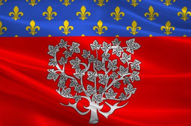 Hauts-de-France Somme 'deki Amiens bayrağı Fransa 'nın bir bölgedir