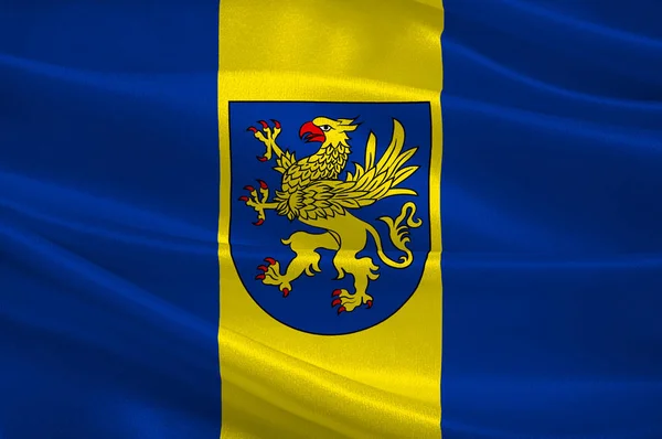 Прапор Балозери в Ліхтенштейн — стокове фото