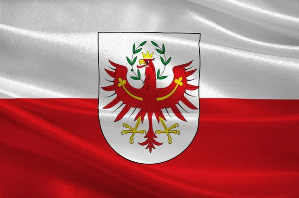 Tyrolská vlajka — Stock fotografie
