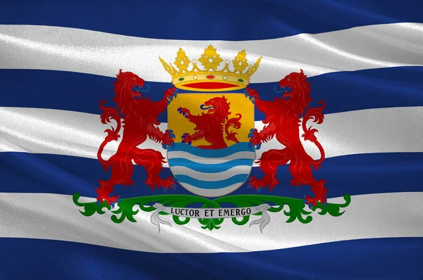 Bandeira de Zeeland, Países Baixos — Fotografia de Stock