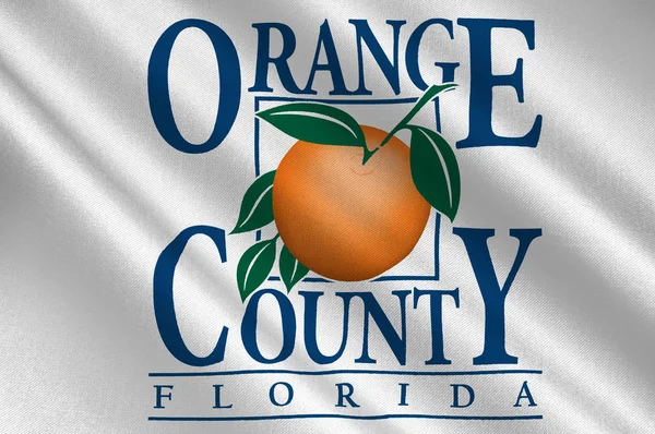 Escudo de armas del Condado de Orange en Florida, Estados Unidos — Foto de Stock