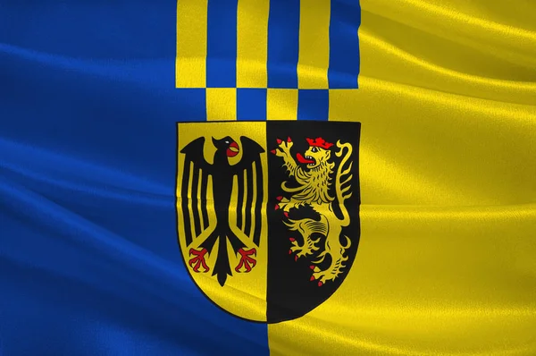 Bandera de Rhein-Hunsrueck-Kreis de Renania-Palatinado, Alemania —  Fotos de Stock