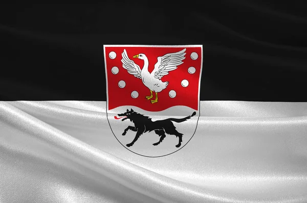 Flagge der Prignitz in Brandenburg — Stockfoto