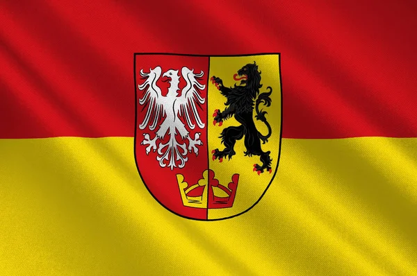 Bandera de Bad Neuenahr-Ahrweiler en Renania-Palatinado, Alemania — Foto de Stock