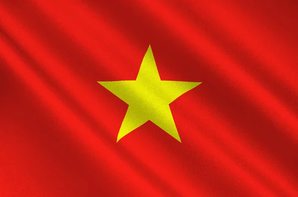 Vlag van vietnam — Stockfoto