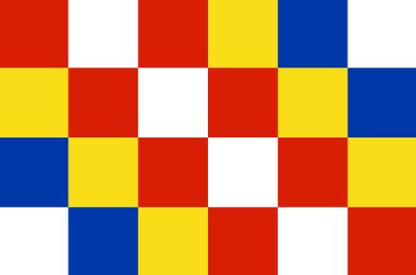 Belçika Flaman Bölgesi bölgesindeki Antwerp bayrağı