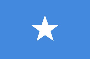 Afrika 'da Somali Federal Cumhuriyeti bayrağı