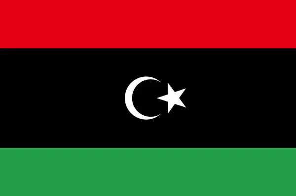Bandera de Libya — Foto de Stock