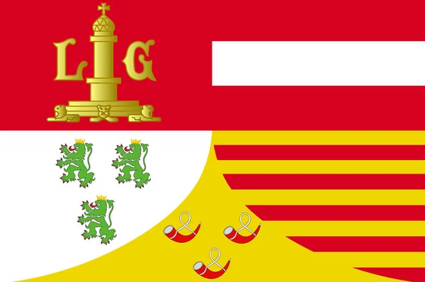 Flagge Belgiens — Stockfoto