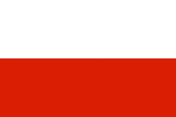 Σημαία της Άνω Αυστρίας στην Αυστρία — Φωτογραφία Αρχείου