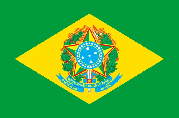 ブラジルの旗 — ストック写真