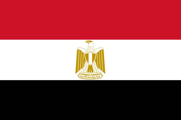 이집트의 국기 — 스톡 사진