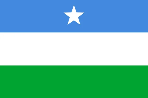Σημαία της πολιτείας της Σομαλίας — Φωτογραφία Αρχείου