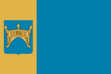 Hırvatistan içinde Split-Dalmaçya Bölgesi bayrağı