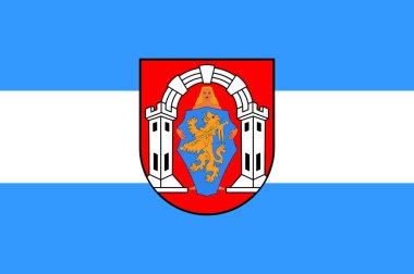 Vukovar içinde Vukovar-Srijem Ilçesi Hırvatistan bayrağı