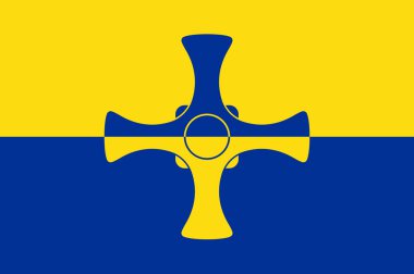 Ingiltere 'de Durham bayrağı