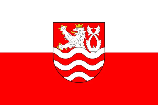 Karlovy Vary zászlaja — Stock Fotó