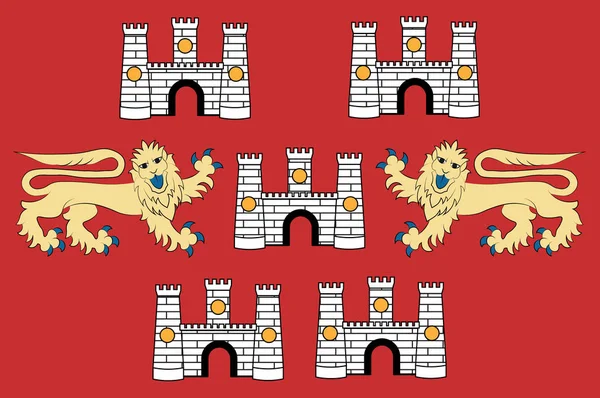 Ingiltere Hampshire içinde Winchester bayrağı