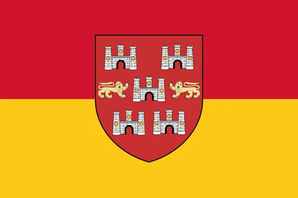 Flag of Winchester in Hampshire of England — Stock Photo, Image