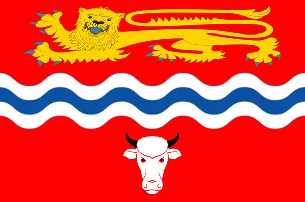 Vlag van Herefordshire in Engeland — Stockfoto