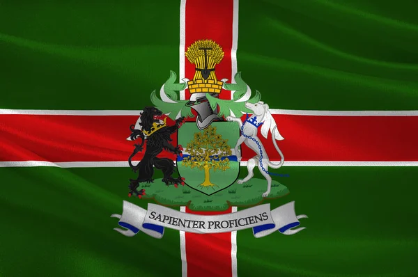 Flagge von Nottinghamshire in England — Stockfoto