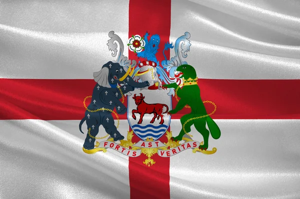 Flaga Oksfordu w Anglii — Zdjęcie stockowe