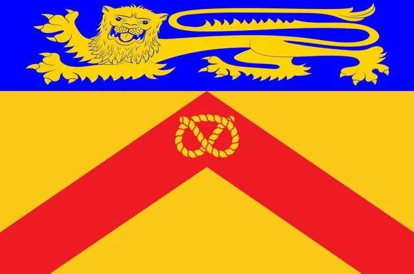 Прапор стаффордширського в Англії — стокове фото