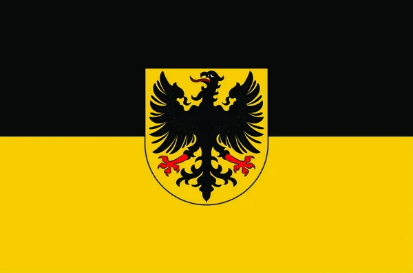 Vlag van Arnstadt in Thüringen — Stockvector