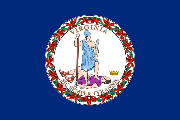 Abd Virginia Eyaleti Bayrağı