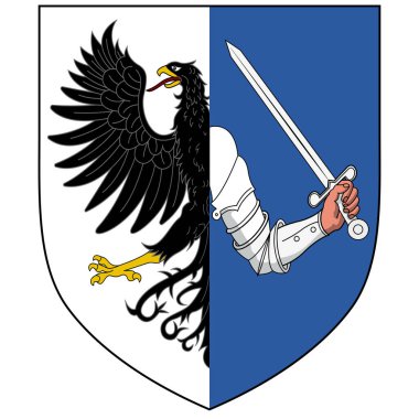 Connacht, İrlanda 'nın kuzeybatısında yer alan bir eyalettir. Vektör illüstrasyonu