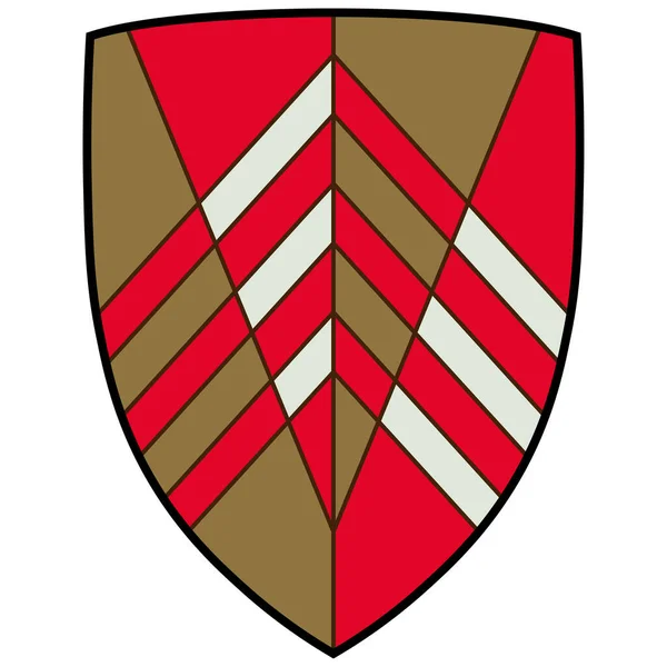 Coat Arms Vale Glamorgan Borough Ubicado Condado Gales Estado Estadounidense — Vector de stock