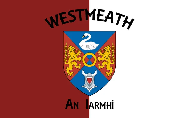 Comté Westmeath Est Comté Irlande Elle Est Située Dans Province — Image vectorielle