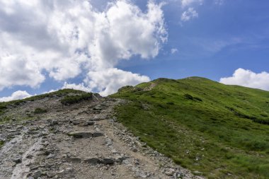 Czerwone Wierchy alanı. Batı Tatra Dağları. Polonya.