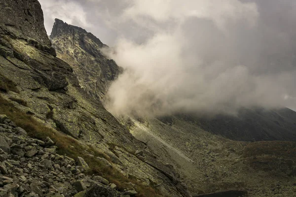 Paisaje Piedra Mlynicka Dolina Montañas Tatra Países Bajos — Foto de Stock