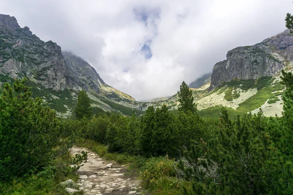 Paesaggio della valle di Mlynicka. Montagne Tatra. Slovacchia . — Foto Stock