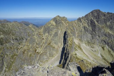 Güzel dağ manzarası. Koprovsky tepesi. Slovakya.