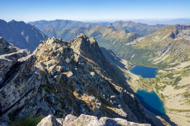 Güzel dağ manzarası. Koprovsky tepesi. Slovakya.