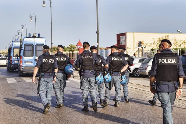 Rome Talya Temmuz 2018 Group Polis Ajanları Lazio Gurur Olayın — Stok fotoğraf