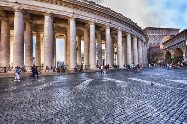 Città Del Vaticano Stato Del Vaticano Luglio 2018 Vista Stradale — Foto Stock