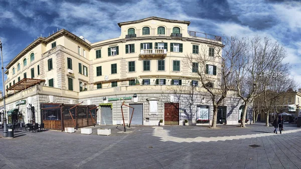 Ostia Lido Rome Italy January 2019 Landscape Anco Marzio Square — Stock Photo, Image