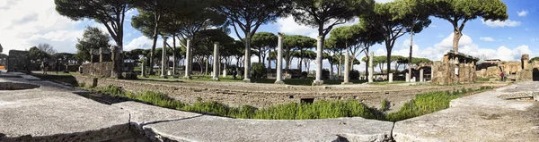 Ostia Antica Rome Italy February 2019 Panoramic View Roman Empire — Stock Photo, Image