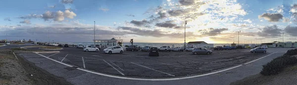 Ostia Lido Rome Italy January 2019 Overview Magellano Square Ostia — Stock Photo, Image