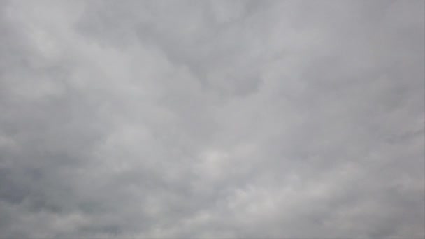 Хмари Перетинаються Часі Чудовим Щільним Ефектом Гарними Формами — стокове відео
