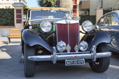  Güzel bir Vintage araba modeli ön görünümü tarafından üretilen mg 