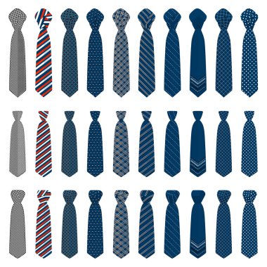 Tema büyük resimde bağları farklı türleri, kravat var ayarla.