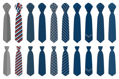 Tema büyük resimde bağları farklı türleri, kravat var ayarla.